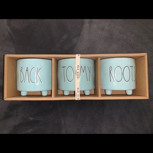 Rae Dunn Planter Trio ‘Back to my Roots’